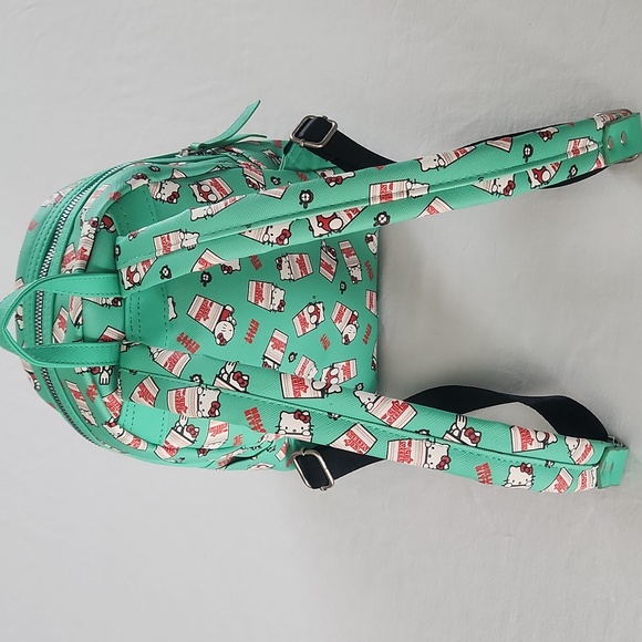 Hello Kitty X Nissin Cup Noodles Mini Allover Print Backpack | Hot Topic - Picture 4 of 16